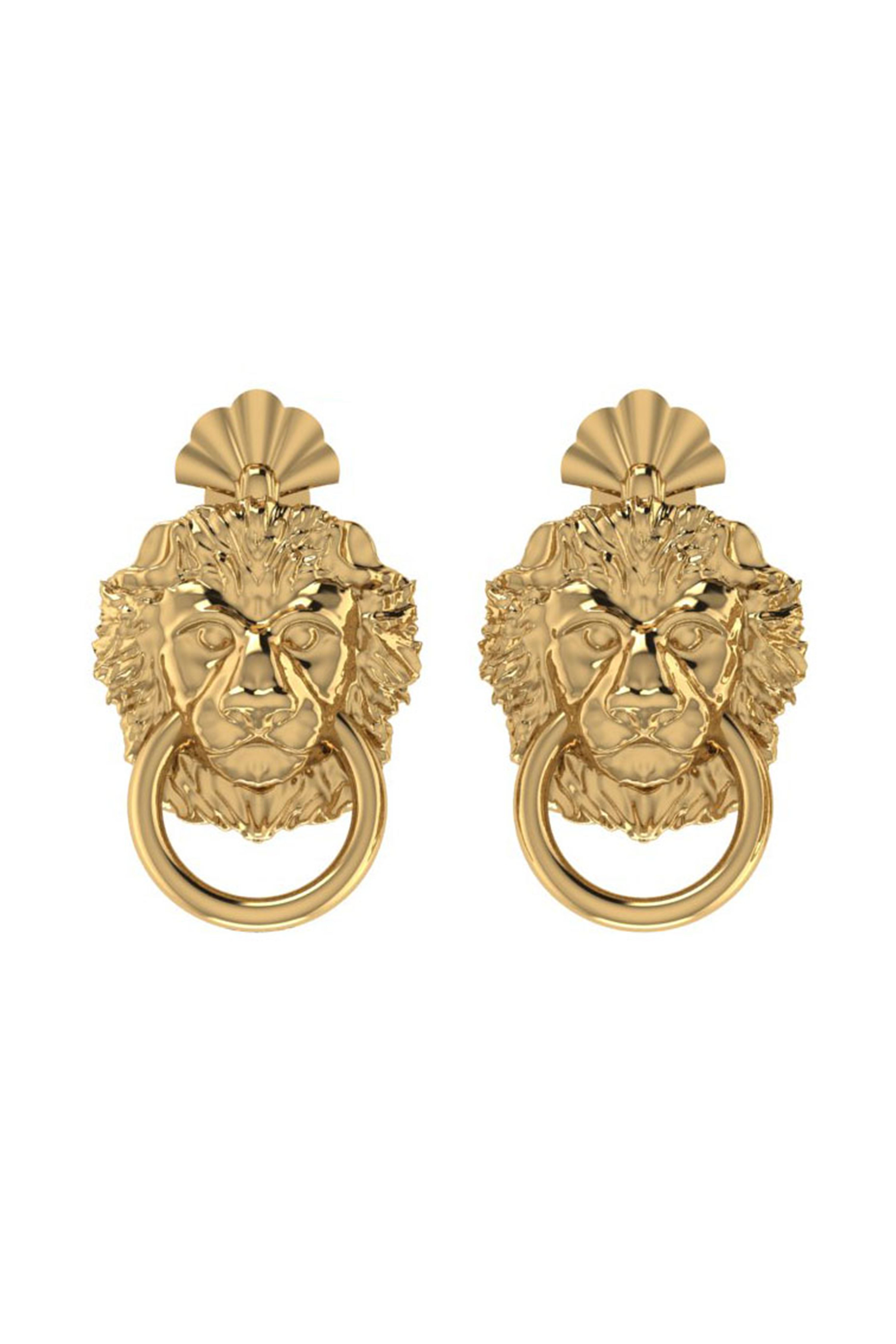 The Leone Door Knocker Earrings
